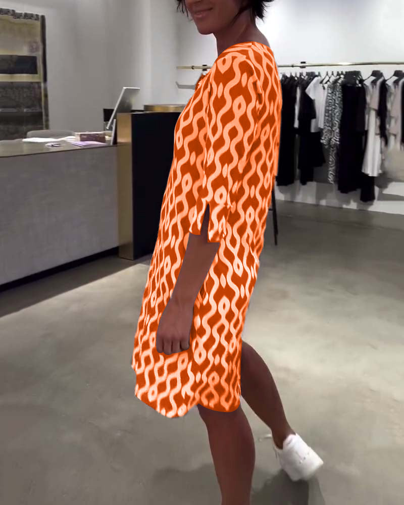 Ainara - プリントドレス