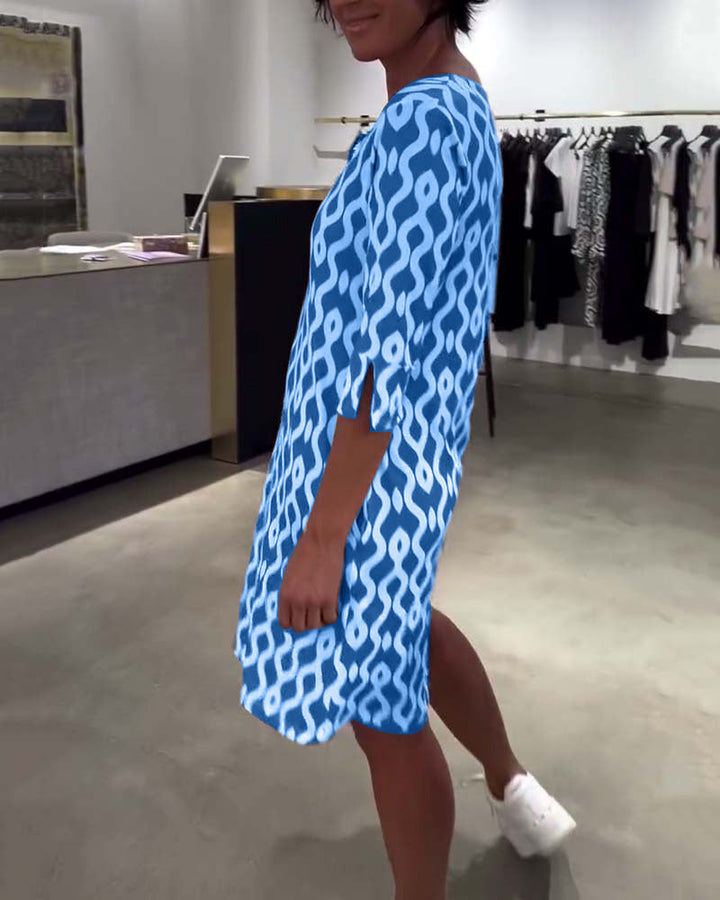 Ainara - プリントドレス