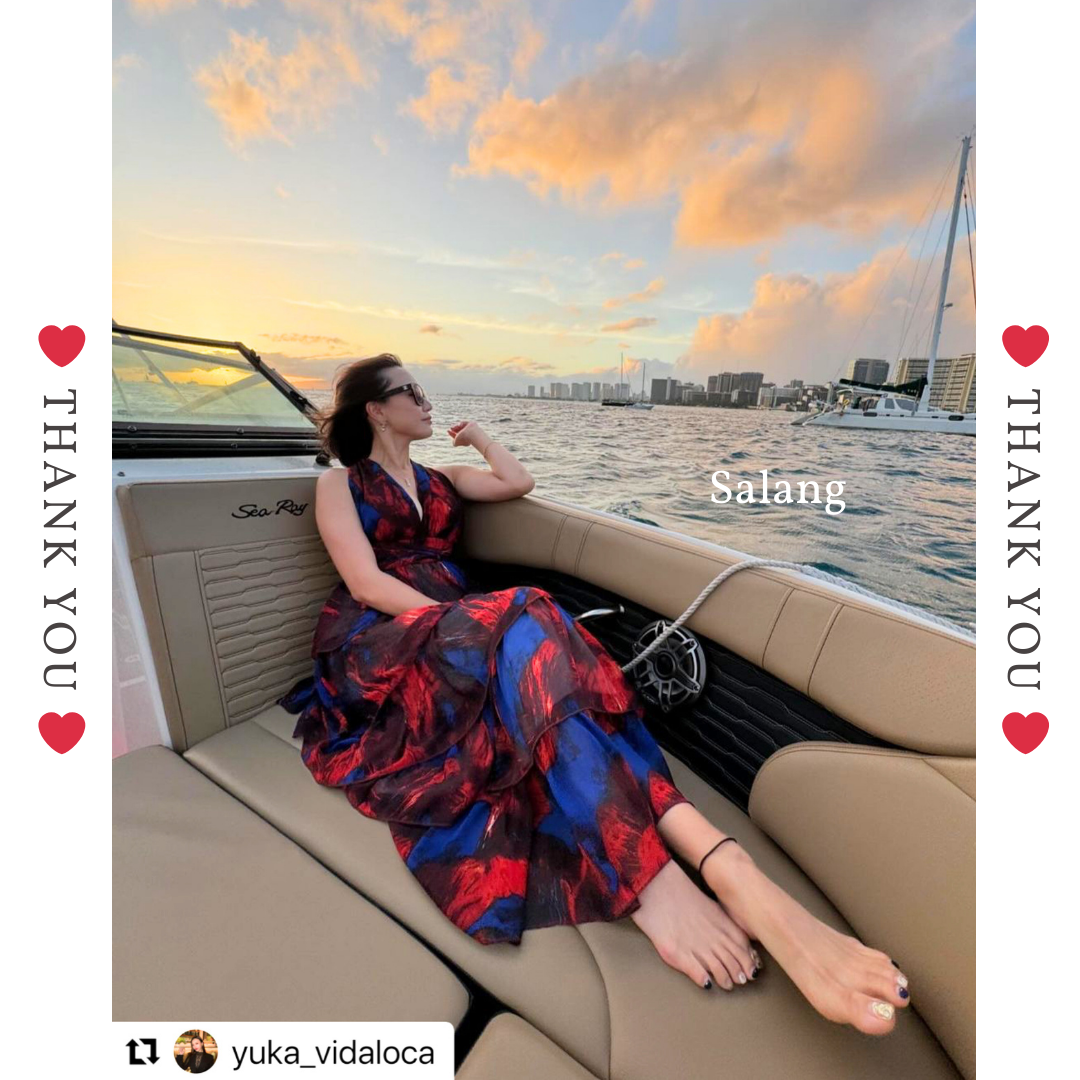 バックオープンシフォンドレス