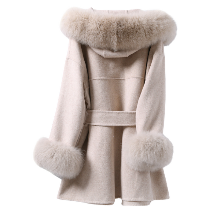 FOXファーカシミヤウールコート