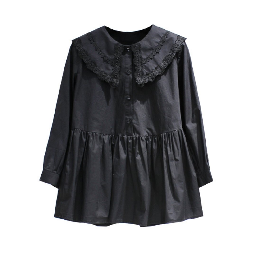 ビッグカラーベビーシャツ