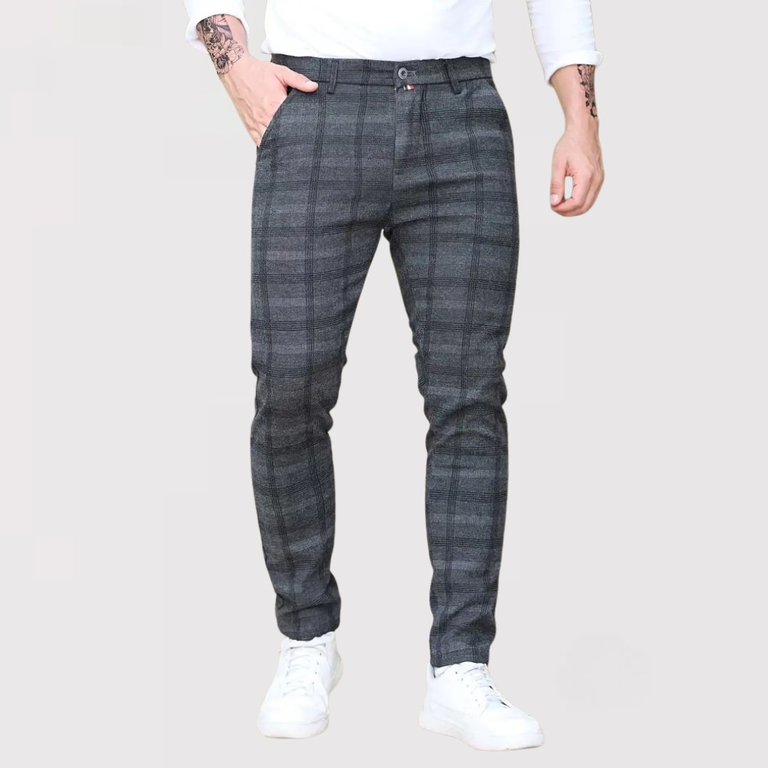 KISHIMADA | プレミアム チェック パンツ