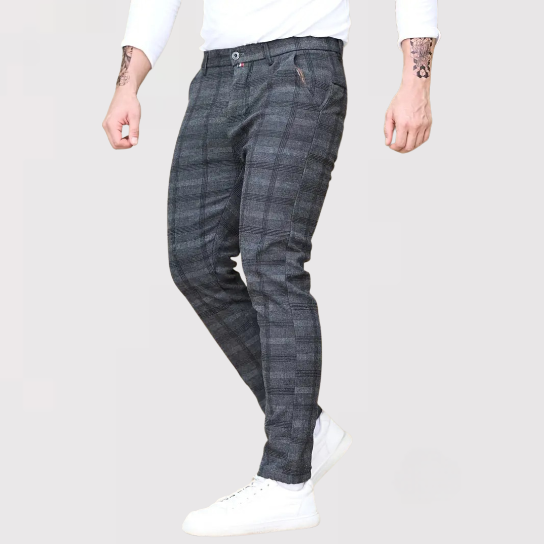 KISHIMADA | プレミアム チェック パンツ