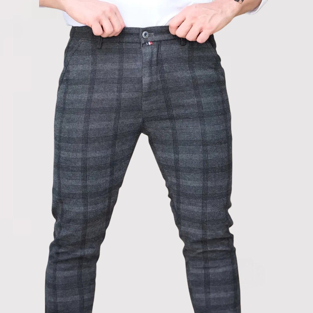KISHIMADA | プレミアム チェック パンツ