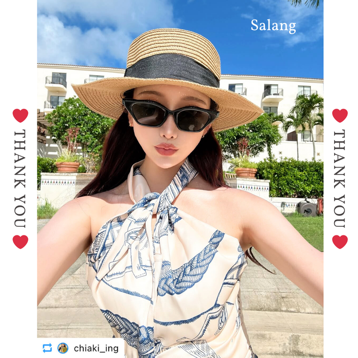 フレンチアートプリントドレス