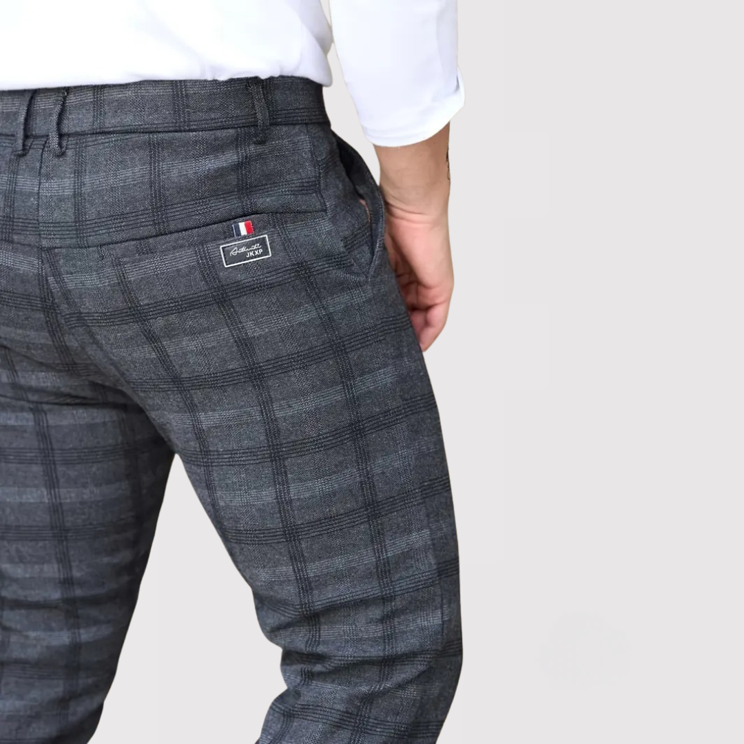 KISHIMADA | プレミアム チェック パンツ