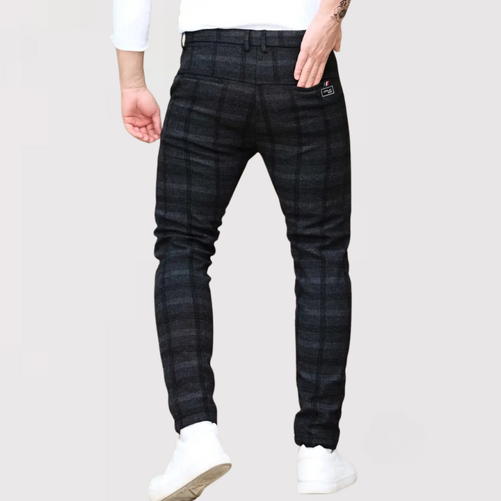 KISHIMADA | プレミアム チェック パンツ