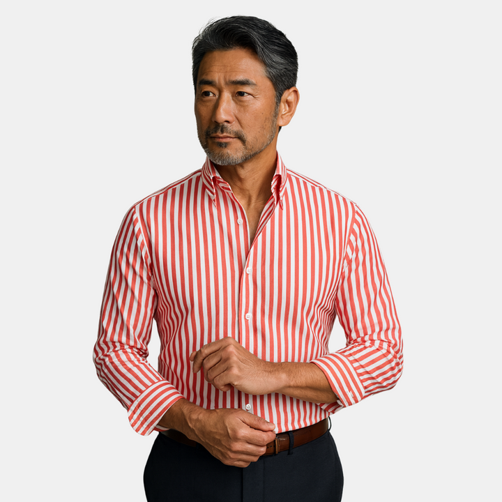 TENDO | モダンなストライプシャツ