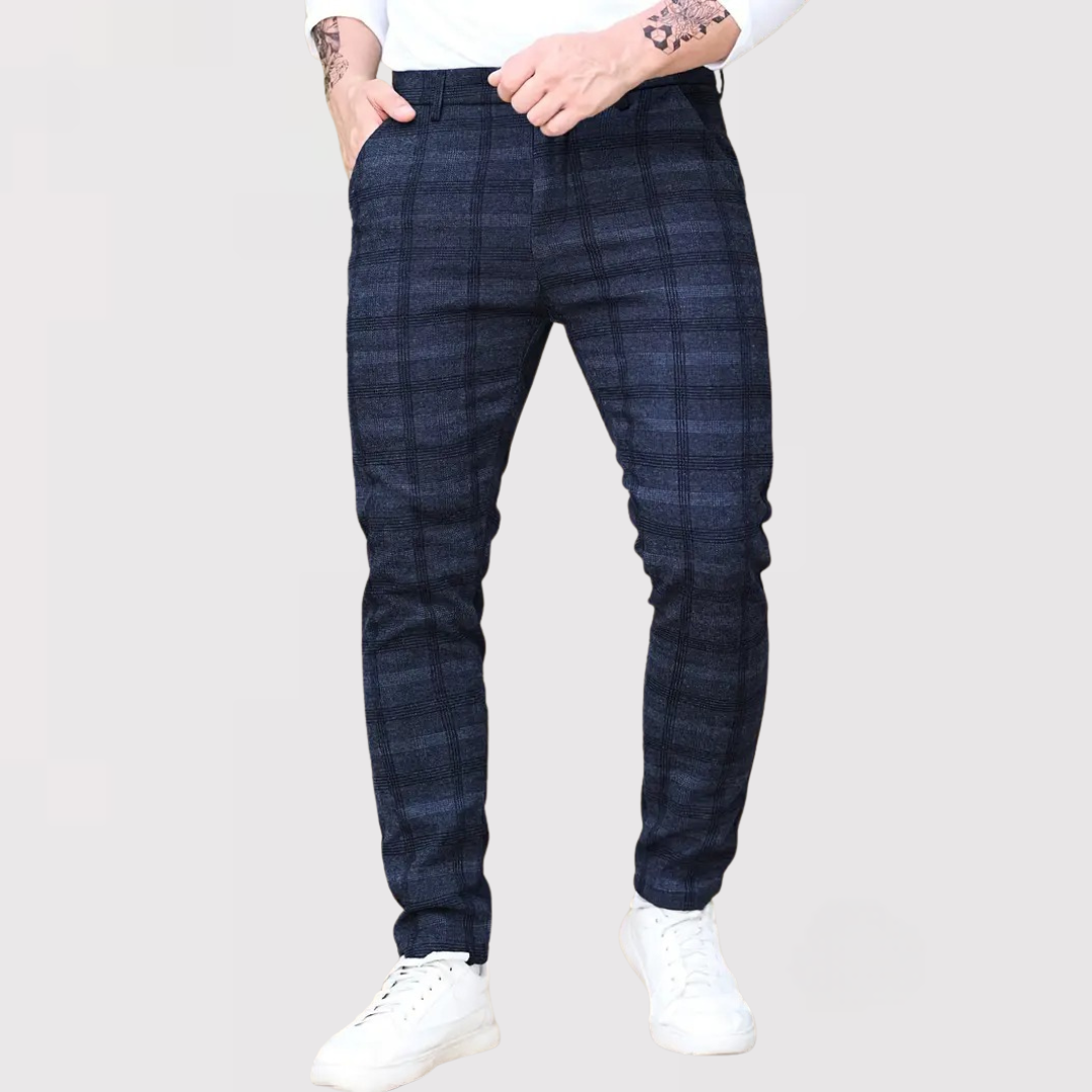 KISHIMADA | プレミアム チェック パンツ