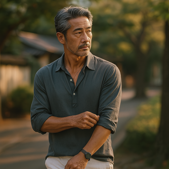 WAVE | コットンリネンシャツ