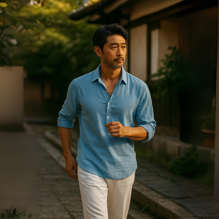 WAVE | コットンリネンシャツ