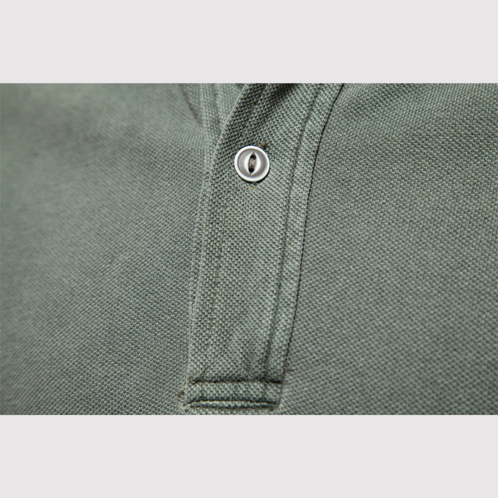 LAWRENCE | ウォッシュ加工の高級ポロシャツ