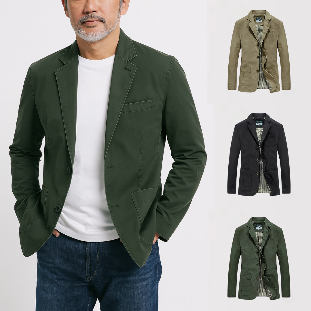 HASHIRAMA | プレミアムコットンブレザー