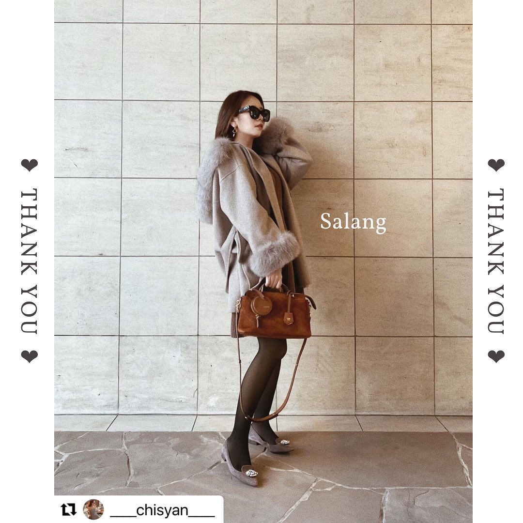 FOXファーカシミヤウールコート