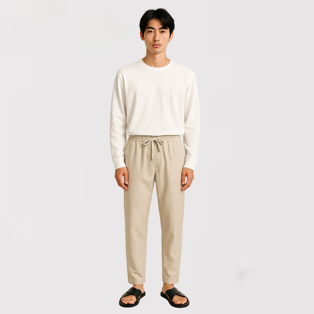 LUCIUS｜軽量リネンパンツ