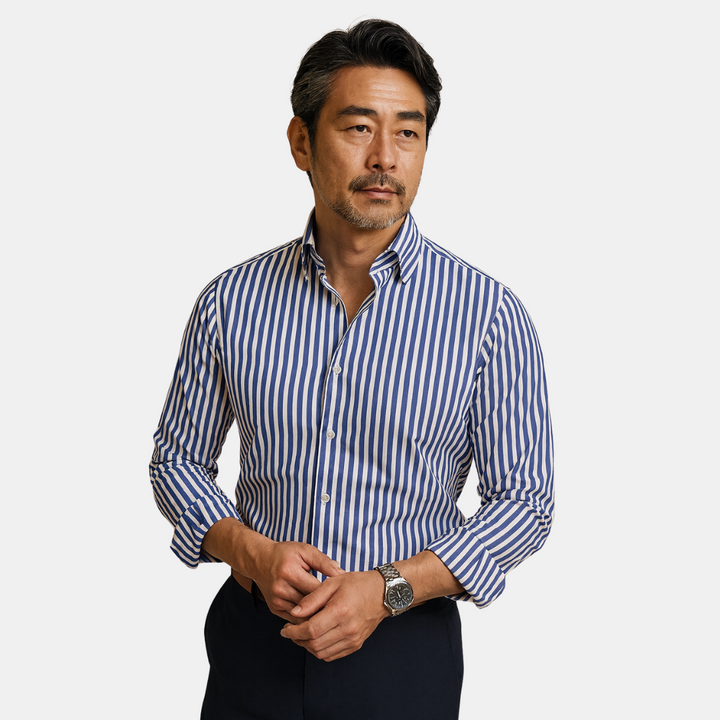 TENDO | モダンなストライプシャツ