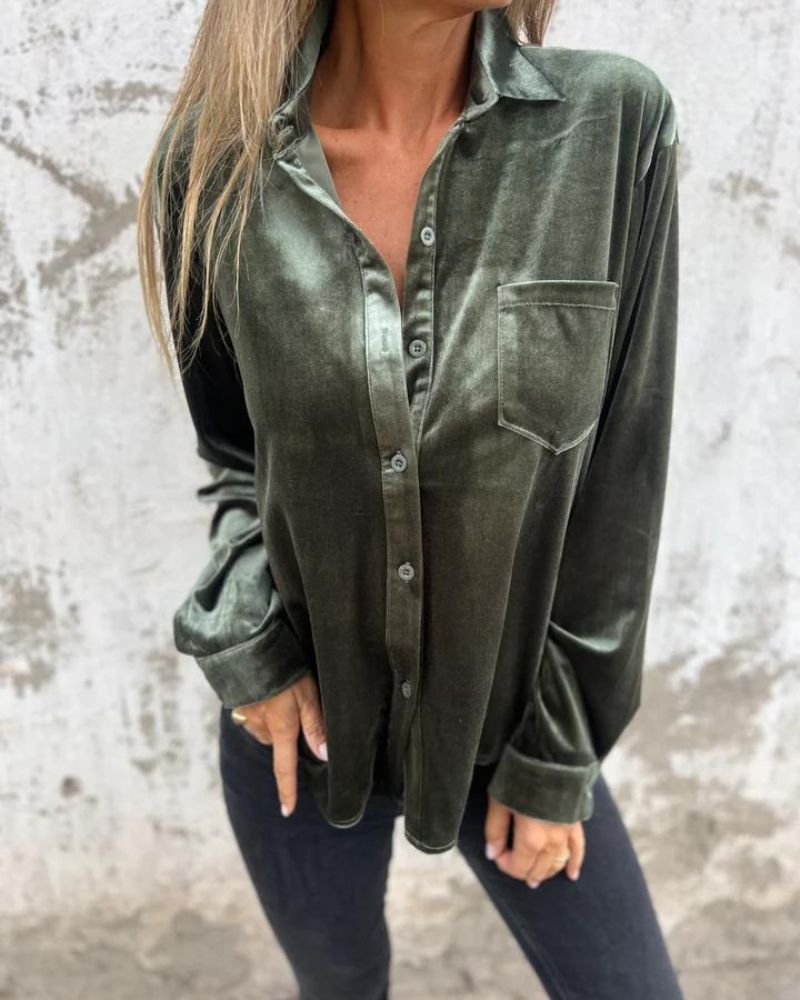 Arinka - エレガントな長袖シャツ