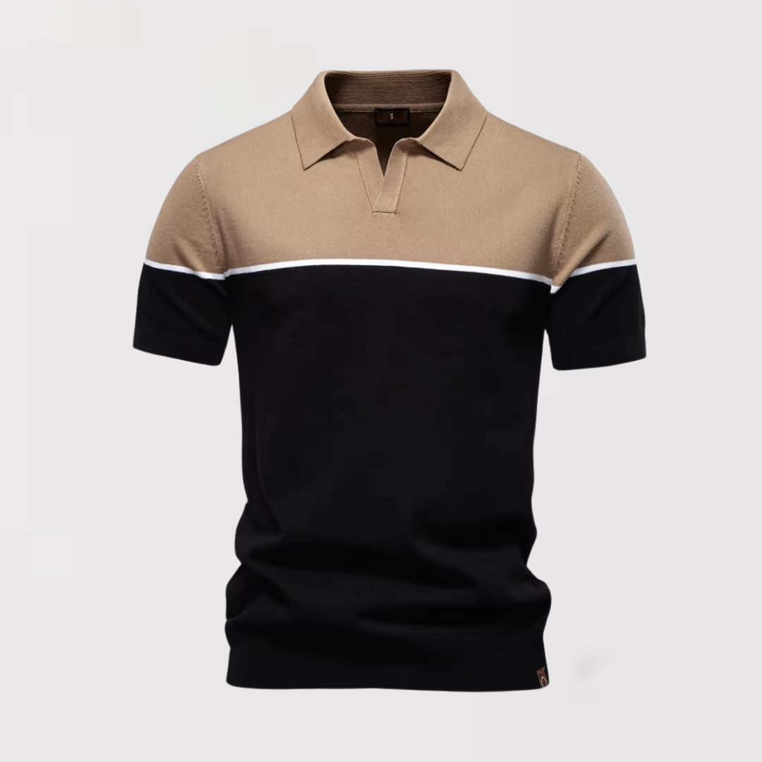 2XL / ベージュ＆ブラック