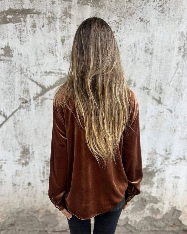 Arinka - エレガントな長袖シャツ