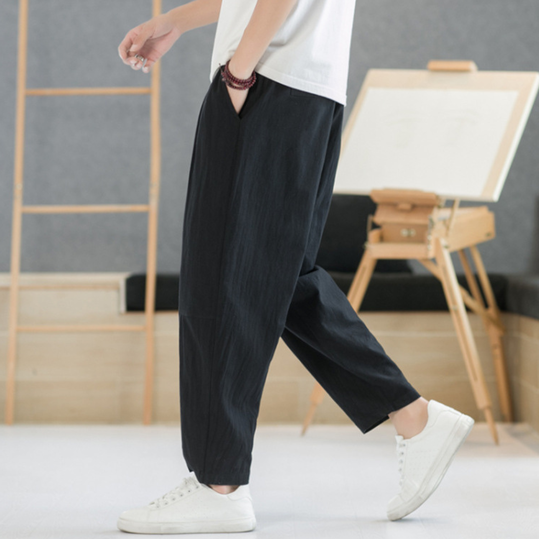 HEIHACHI | カジュアルリネンパンツ