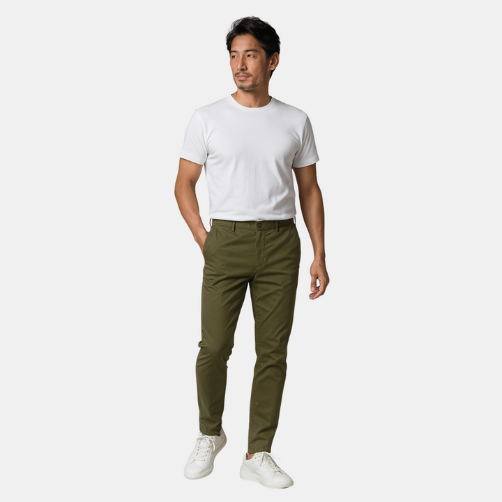 RIULO | プレミアムコットンチノパンツ