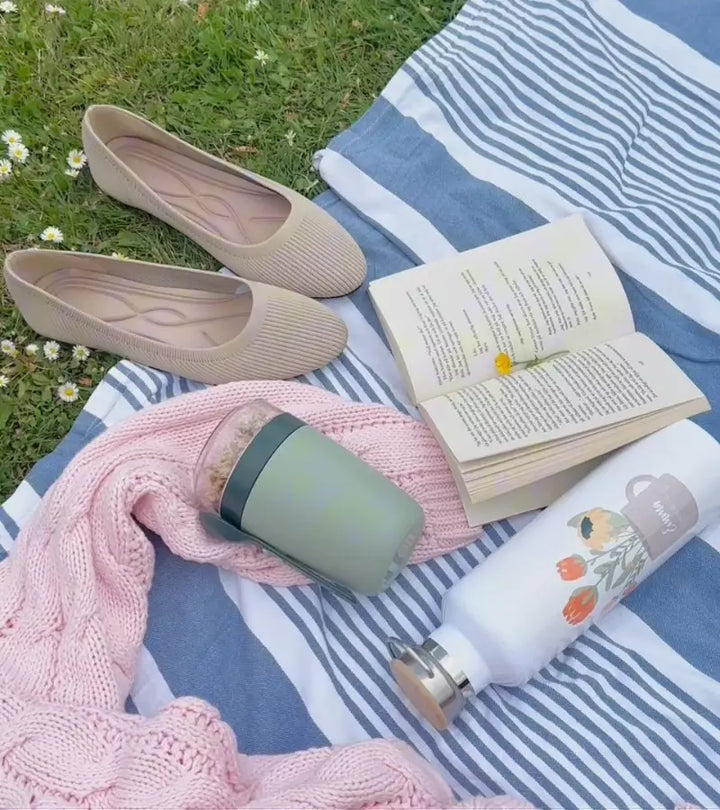 Alfia - 超快適なバレエフラット