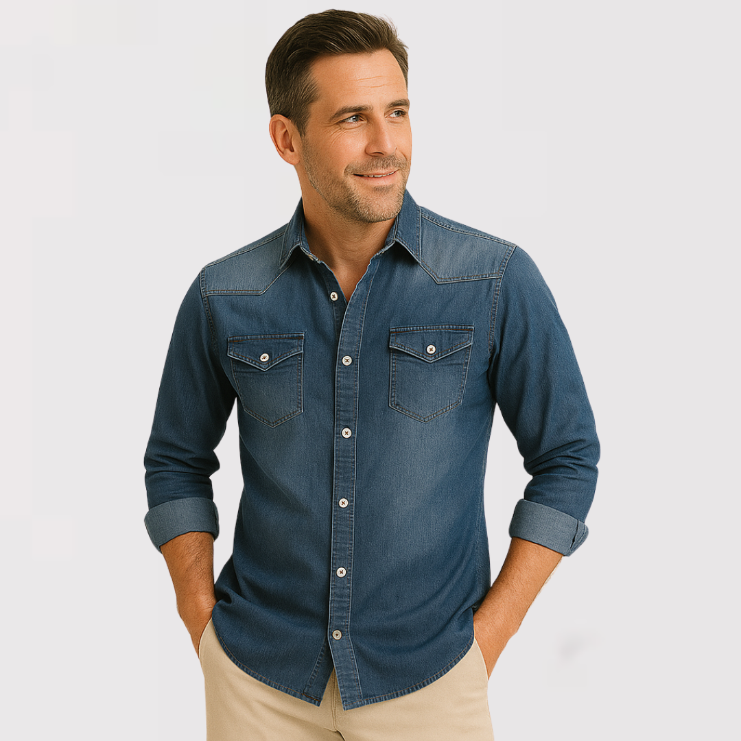 FRISO | コットンデニムのシャツ