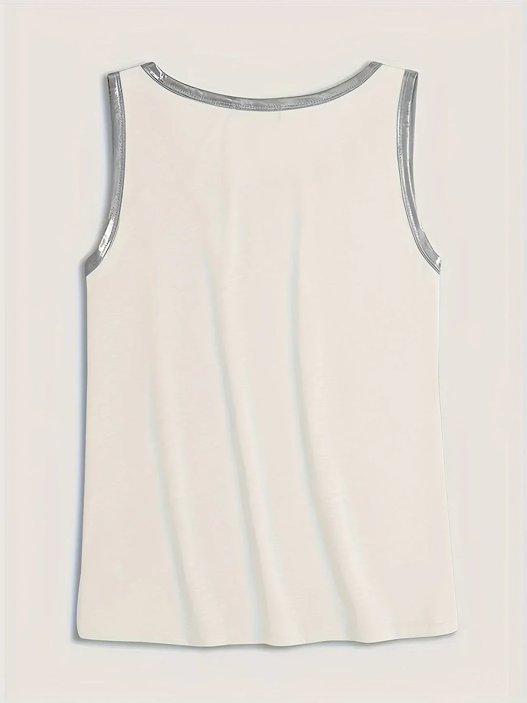 Ayuso - 袖なしタンクトップ丸首デザイン