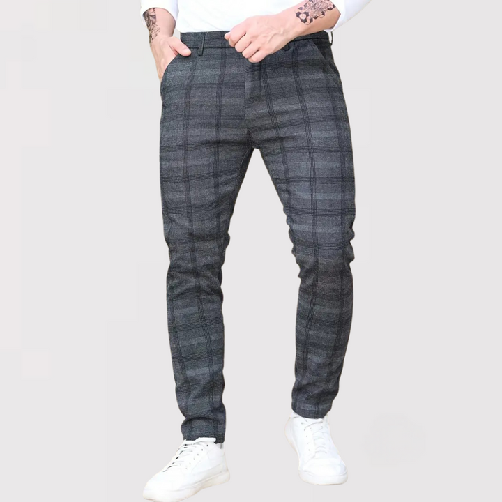 KISHIMADA | プレミアム チェック パンツ