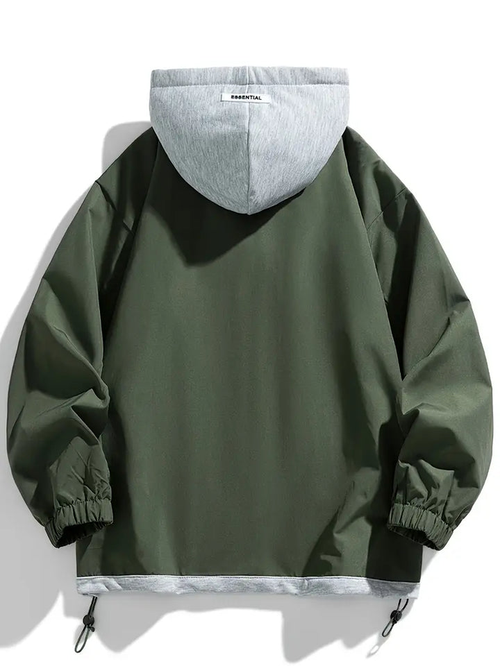 Carson - カジュアルフード付きジャケットポケットで