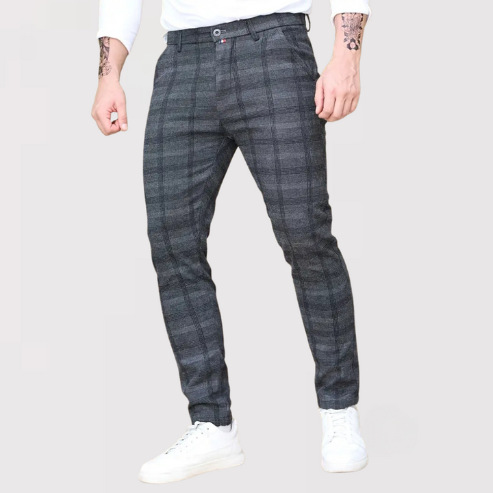 KISHIMADA | プレミアム チェック パンツ