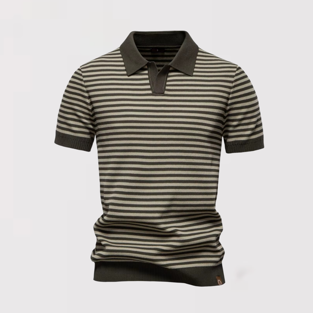 LIO | ストライプポロシャツ