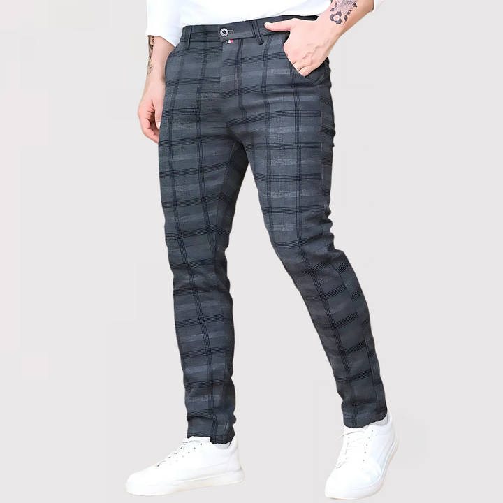 KISHIMADA | プレミアム チェック パンツ