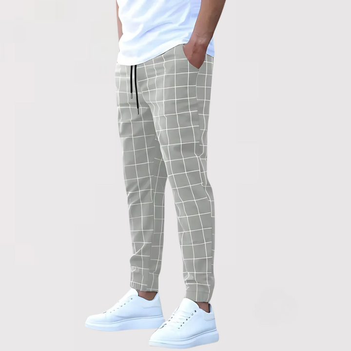 MICHIAKI | プレミアム・チェック柄パンツ