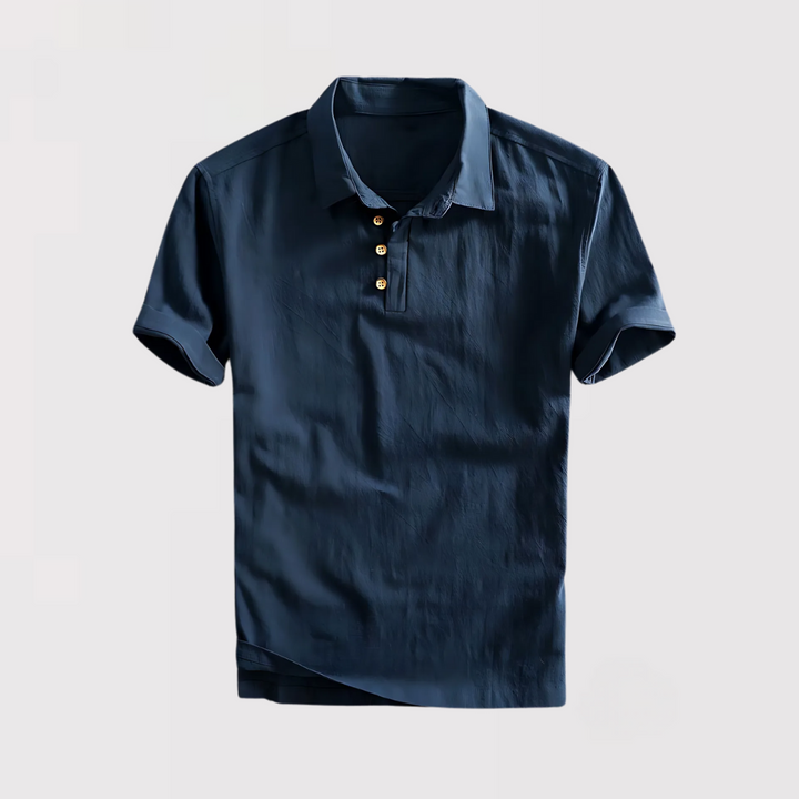 ATSUSHI |  サマーリネンポロシャツ