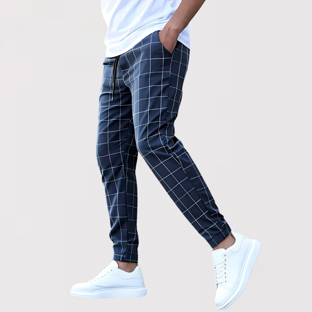 MICHIAKI | プレミアム・チェック柄パンツ