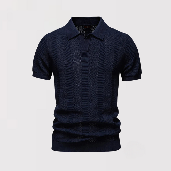 SANJI | クラシックストライプポロシャツ