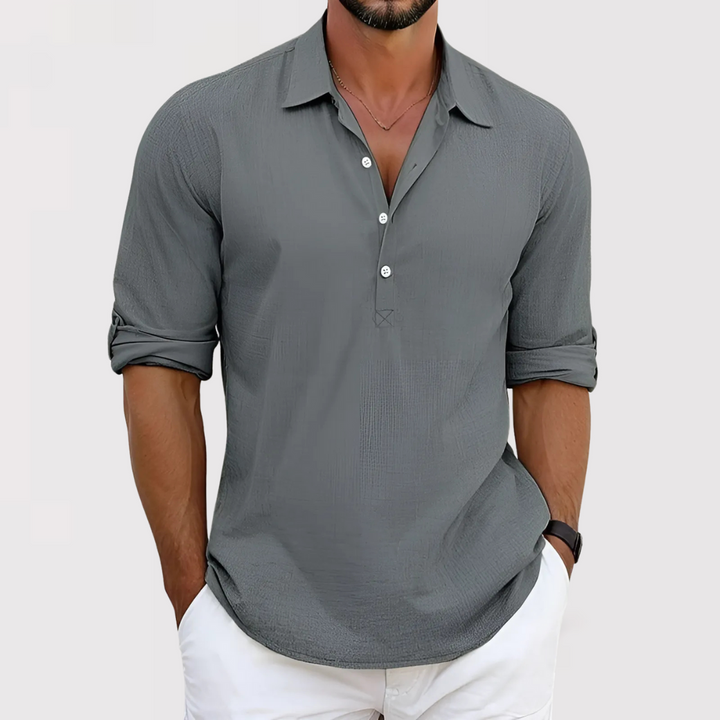 WAVE | コットンリネンシャツ