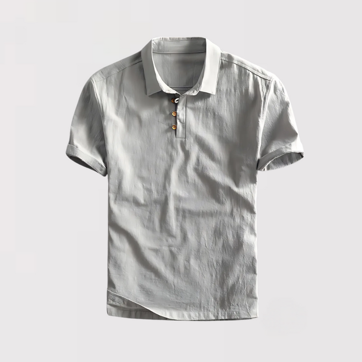 ATSUSHI |  サマーリネンポロシャツ