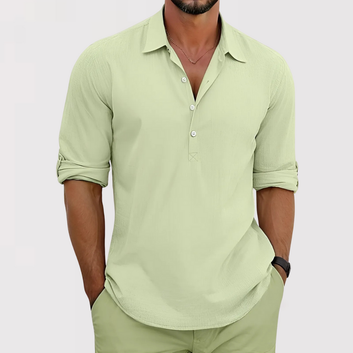 WAVE | コットンリネンシャツ