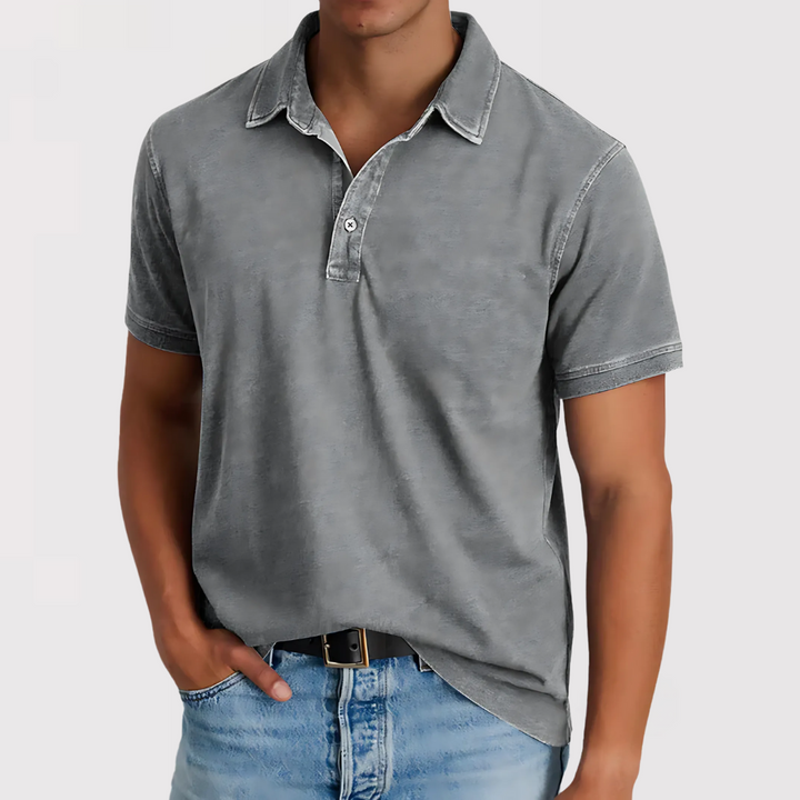 TAKESHI | ソフトコットンポロシャツ