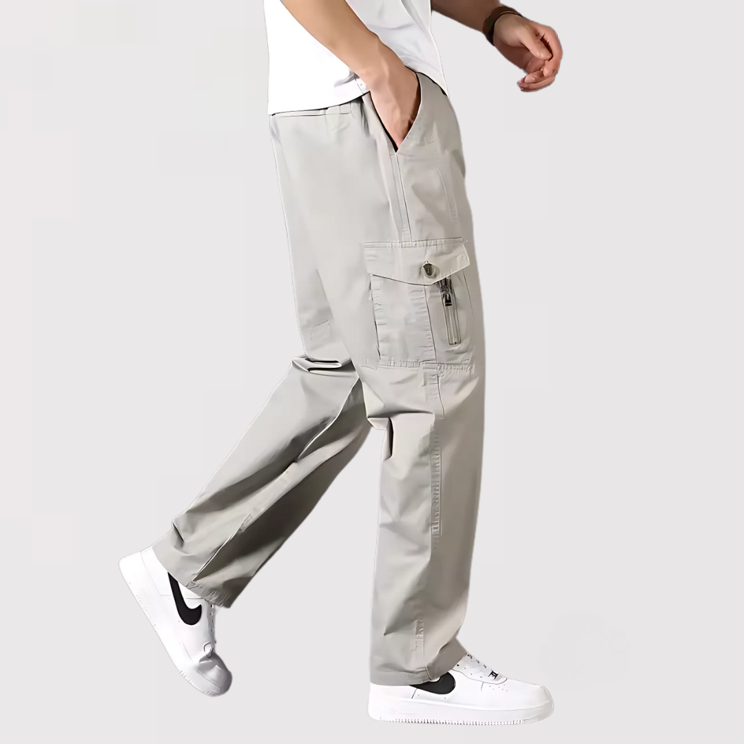 ライトグレー ジョガーパンツ / 6XL