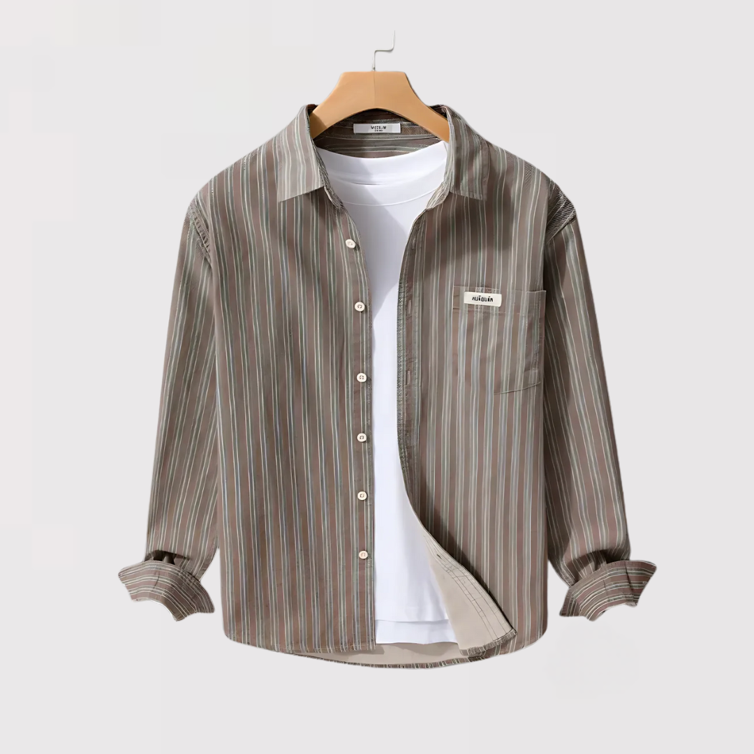 FUTOSHI | スタイリッシュ・ストライプ・シャツ