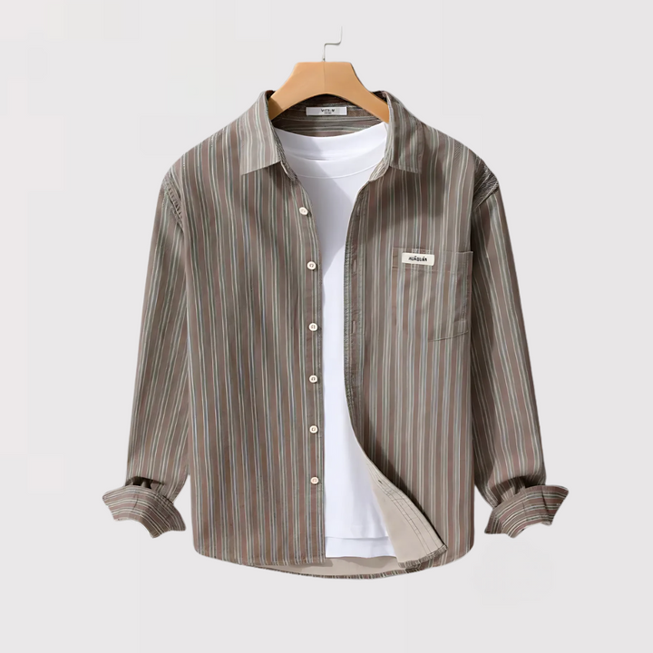 FUTOSHI | スタイリッシュ・ストライプ・シャツ