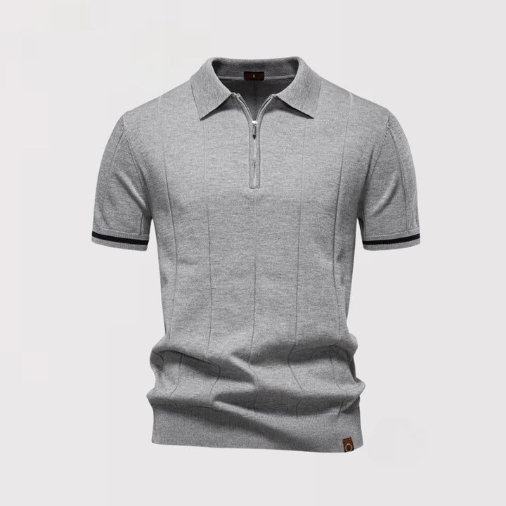 YAMI | ジップ付きポロシャツ