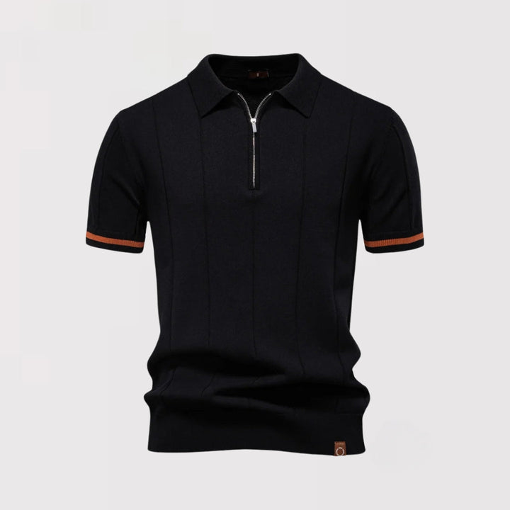 YAMI | ジップ付きポロシャツ