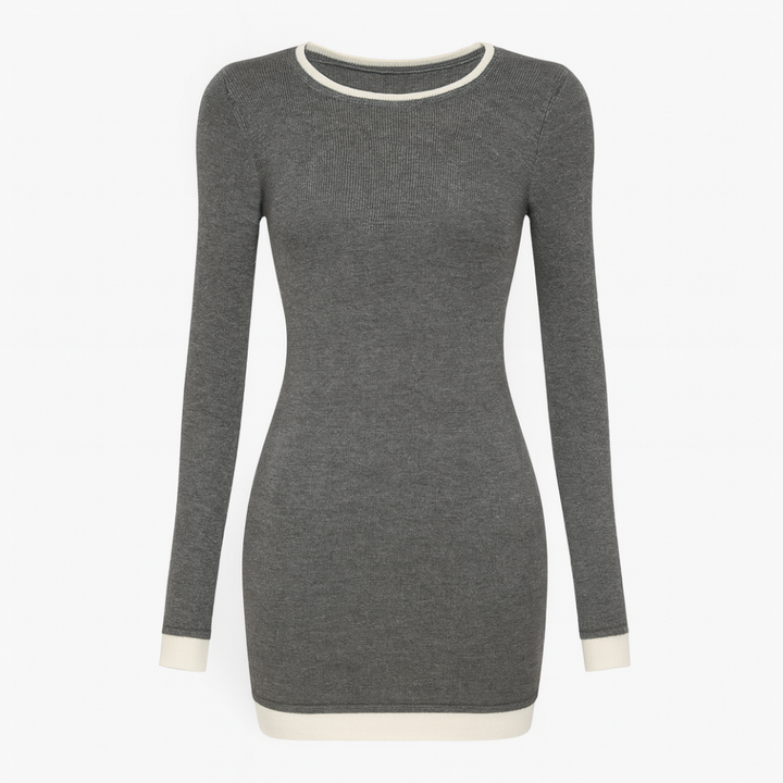 レイヤードデザインタイトワンピース