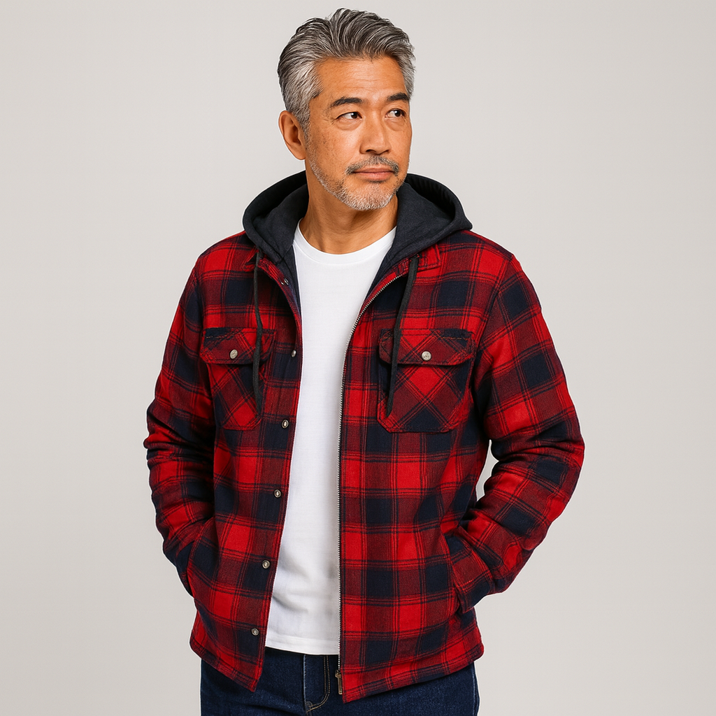 HAYATE | 中綿入りフランネルジャケット