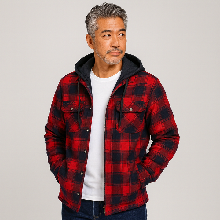 HAYATE | 中綿入りフランネルジャケット