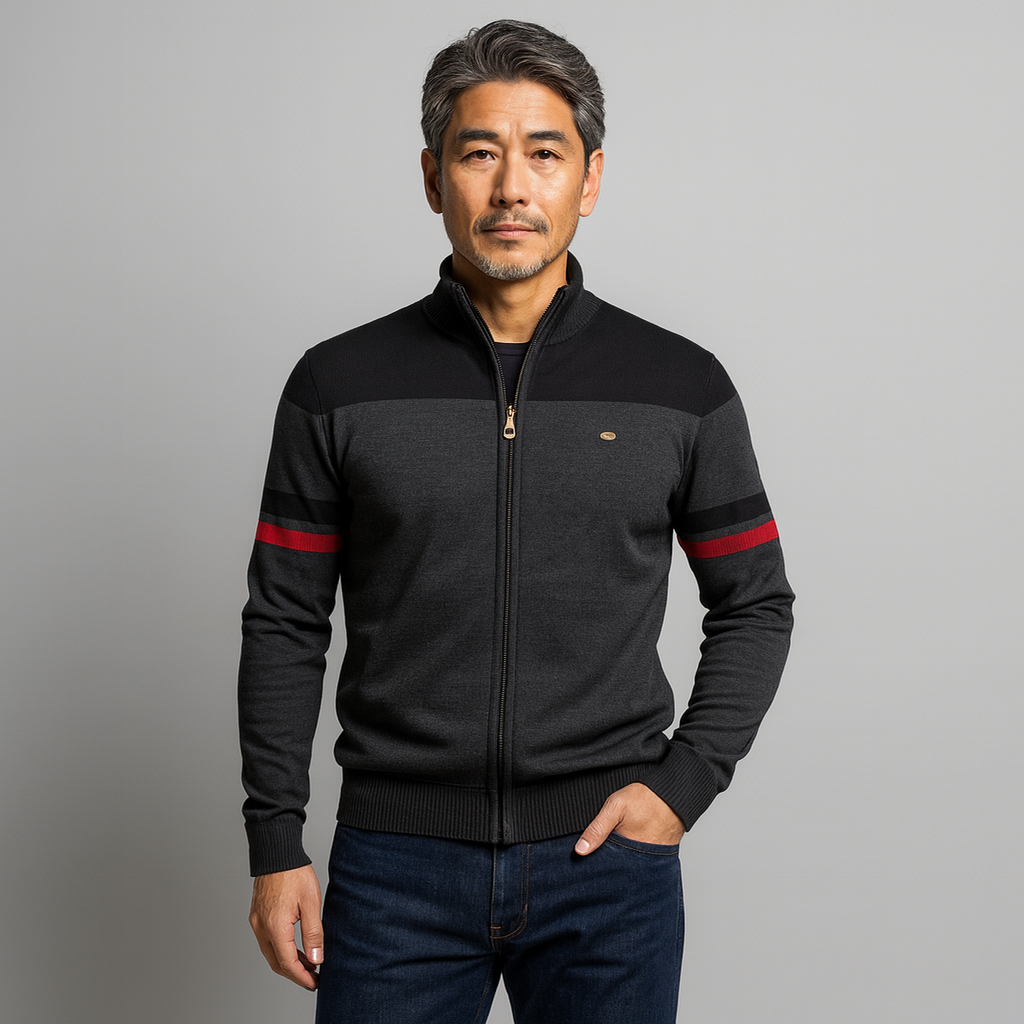 ATLAS | スタイリッシュコットンカーディガン